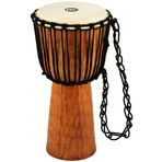 Meinl Percussion Meinl HDJ4-M Başlık Nil Serisi Orta Halat Ayarlı Ahşap Djembe