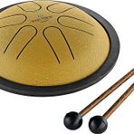 Meinl Sonic Energy Mini Çelik Yarık Dil Tamburu, Tokmaklar ve Çanta, B Büyük Ölçekli - Ses İyileştirme, Meditasyon veya Yoga için Mükemmel, 2 Yıl Garanti (MSTD3G)