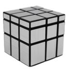 Meishine® 3 x 3 x 3 Magic Cube Silver Mirror Cube Speed küp