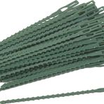 Meister Bitki bağlayıcı 17 cm – 50 parçalı pratik set – Esnek tel çekirdek – Bahçe, ev ve hobi için – Plastik/çok amaçlı bağlayıcı/döner bağlayıcı/evrensel bağlayıcı / 9970200