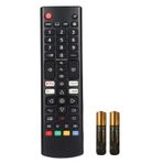 MEIWELL AKB76037601 Evrensel Uzaktan Kumanda LG LED OLED LCD Akıllı TV, 4K 8K UHD HDTV Akıllı TV, webOS NanoCell QNED Akıllı TV Netflix ve Prime Video Tuşları ile Uyumlu [Pilli]