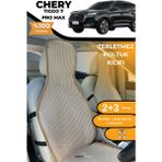 Meka Part Terletmez Oto Koltuk Koruyucu Kılıf %100 Pamuk 5 Li Tam Set Krem Chery Tiggo 7 - Bej