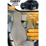 Meka Part Terletmez Oto Koltuk Koruyucu Kılıf %100 Pamuk 5 Li Tam Set Krem Chery Tiggo 8 - Bej