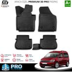 Meka Part Vw Caddy 3D Pro Havuzlu Paspas 2004-2010 A+ Kalite - Siyah