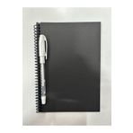 MEKAFİX ELİT KIRTASİYE KAYSERİ Siyah anı defteri Siyah Defter Ve Pensan Beyaz Jel Kalem Seti