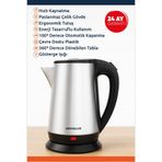 MEKALUX UK-03 ÇELİK KETTLE