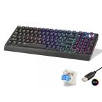 Mekanik Gaming Klavye 104 Tuş Blue Switch Rgb - Siyah G500xb