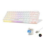 Mekanik Mini Klavye Blue Switch Rgb - Beyaz G508b