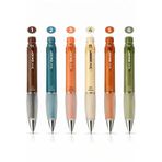 Mekanik Versatil Uçlu Kalem 0.5 Şık Tasarım Renk Seçenekli Elegance Color Serisi 6'lı Set