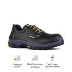 Mekap Pro Gripper Basic GPR-14 S3 SRC HRO Vibram Taban Vidala Deri Fiberglass Burun Kevlar Ara Taban İş Ayakkabısı