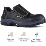 Mekap Pro Gripper Sonoran Gpr-34 S3 Hro Fiberglass burun Kaynakçı Iş Ayakkabısı - Siyah