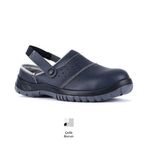 Mekap Pro Slipper 210-02 S1 SRC Lacivert Mikrofiber Deri Çelik Burun Sabo İş Terlik Sandalet