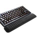 Mekass TKL Klavye Bilek Dayanağı, Süper Yumuşak Hafızalı Köpük Ergonomik Bilgisayar Bilek Destek Pedi, Rahat Masa Bilek Yastığı, Dizüstü Bilgisayar Klavyesi Kol Dayanağı, Bilekler Ağrısı Ofis Oyun