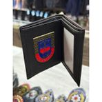 MEKOTEX Deri Rozet Cüzdan Jandarma Rozetli - 0 - Siyah