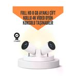 MEKs 10.000 Oyun Destekli Çift Kollu 4K Projeksiyon – Hdmi Usb Aux Ethernet Yok - Hep-6353-7679