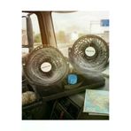 MEKs 12V Oto Fan Çakmaklık Girişli Ayarlanabilir Başlıklı Araç Vantilatörü - Hep-7630-1526