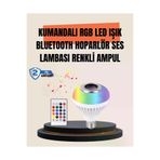 MEKs 12W Led Ampul – Renkli Işık Ve Dahili Hoparlör Özellikli - Hep-9970-6668
