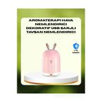 MEKs 200 Ml Ultrasonik Aroma Difüzör Ve Hava Nemlendirici Gece Lambalı - Hep-4358-5079