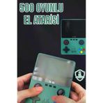 MEKs 3.5 İnç Ekran 1000 Oyunlu Oyun Konsolu El Atarisi Miüzik Dinleme Ve Kitap Okuma - Hep-9256-5786