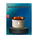 MEKs Alev Efektli Buhar Makinesi – Aromaterapi Nemlendirme Ve Işık Modlu Tasarım - Hep-6231-8940
