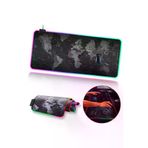 MEKs Ally Dünya Desenli Rgb Led Işıklı Mouse Pad 300*800*4Mm-(5775) - Hep-2655-3986