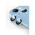 MEKs Ally Iphone 14-14 Plus 3D Metal Çerçeveli Kamera Lens Koruyucu-(5775) - Hep-3322-2454
