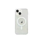 MEKs Ally Iphone 15 Plus Magsafe Uyumlu Manyetik Şeffaf Silikon Kılıf-(5775) - Hep-1393-2457