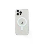 MEKs Ally Iphone 15 Pro Magsafe Uyumlu Manyetik Şeffaf Silikon Kılıf-(5775) - Hep-9976-5773