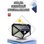 MEKs Bahçe Lambası Bahçe Aydınlatma Sensörlü Suya Dayanıklı 100 Led - Hep-8932-9794