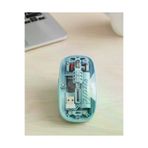 MEKs Bluetooth 5.2 Ve 2.4G Usb Kablosuz Mouse Pilli Mavi Tasarım - Hep-5726-4230