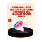 MEKs Bluetooth Bağlantılı Rgb Led Ampul – Şık Ve Fonksiyonel - Hep-4325-5776
