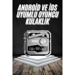MEKs Bluetooth Kulaklık Dokunmatik Kontrol Tws Kablosuz Kulaklık Hi-Fi Stereo - Hep-7817-4378