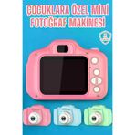 MEKs Çocuk Kamerası Dijital 1080P Hd Kaliteli Mini Fotoğraf Makinesi Profesyonel - Hep-4434-9039