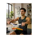 MEKs Evde Spor İçin Direnç Bantlı Üst Vücut Egzersiz Aleti - Hep-3709-5174