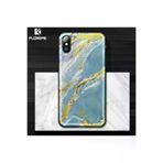 MEKs Floveme İphone X Xs Mermer Desenli Premium Silikon Kılıf-(5775) - Hep-7275-3331