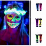 Meks Glow Stick Boya Fosforlu Krem Boya 12 Adet