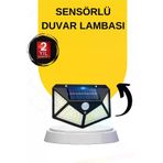 MEKs Güneş Enerjili Bahçe Lambası 100 Led Bahçe Lambası Bahçe Aydınlatma - Hep-3320-3559