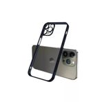 MEKs HEP-2672-3765 Ally Fashion Series Iphone 13 Pro Max Kılıf Renkli Kenar Lazer Çerçeveli Silikon - Hep-2672-376