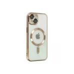 MEKs HEP-2989-7467 Ally Iphone 14 6.1Inç Renkli Kenar Lazer Çerçeveli Magsafe Uyumlu Silikon Kılıf - Hep-2989-746