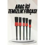 MEKs HEP-2998-7478 Araç İçi Led Aksesuar 5 Farklı Detaylı Araba Temizlik Fırçası Oto Temizleme - Hep-2998-747