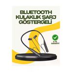 MEKs HEP-3008-3864 Y12 Uyumlu Spor Bluetooth Kulaklık – Uzun Pil Ömrü Manyetik Kulaklık Başlığ - Hep-3008-386