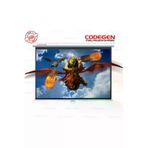 MEKs HEP-3199-8554 Codegen Ax-20 Storlu Projeksiyon Perdesi 200X200 (Arkası Siyah Fonlu - Duvar/tava - Hep-3199-855