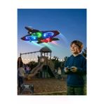 MEKs HEP-3370-7081 Uzaktan Kumandalı Led Işıklı Drone Uçak 360 Derece Dönüş Özellikli Oyuncak - Hep-3370-708