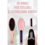 MEKs HEP-3892-1082 Fön Etkili Saç Düzleştirici Tarak Yıpranma Karşıtı Döner Kablo Isı Ayarlı - Hep-3892-108