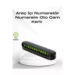 MEKs HEP-4157-6128 Fosforlu Işıltı Ile Araç İçi Telefon Numaratörü – Güvenli Parkın Anahtar - Hep-4157-612