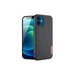 MEKs HEP-4261-9185 Dux Ducis Fino Serisi Iphone 12 -12 Pro 6.1Inç Kılıf Premium Dokuma Silikon Kıl? - Hep-4261-918