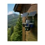 MEKs HEP-4268-7244 Güneş Enerjili Arıcı Kamerası 4G Sim Kartlı 9Mp 3 Lens Yayla Güvenlik Kameras - Hep-4268-724