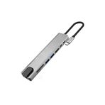 MEKs HEP-4398-8362 Ally 8 Port Usb 8In1 3.0 Type-C Hdmi 3Xusb+2 Pd) Rj45 Hub Adaptör Çoklayıcı Tf S - Hep-4398-836