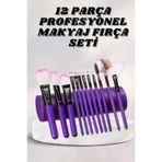 MEKs HEP-4410-1012 Makyaj Fırçası 12 Parça Set Yumuşak Uçlu Göz Makyajına Uygun Hafif Ve Taşı - Hep-4410-101