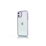 MEKs HEP-7337-4568 Ally Iphone 12 - 12 Pro 6.1Inç Kılıf Parlak Renkli Çerçeveli Ultra Lüx Tpu Sil - Hep-7337-456